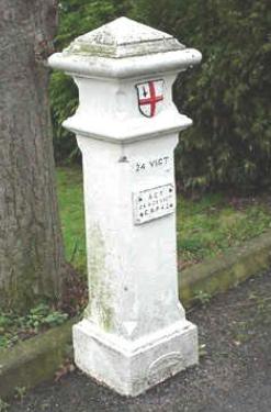 Coal Tax Marker Posts - Radlett & District Museum -  Founded by Radlett Archives Group