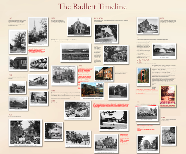 The Radlett Timeline Please click here to download the full Timeline