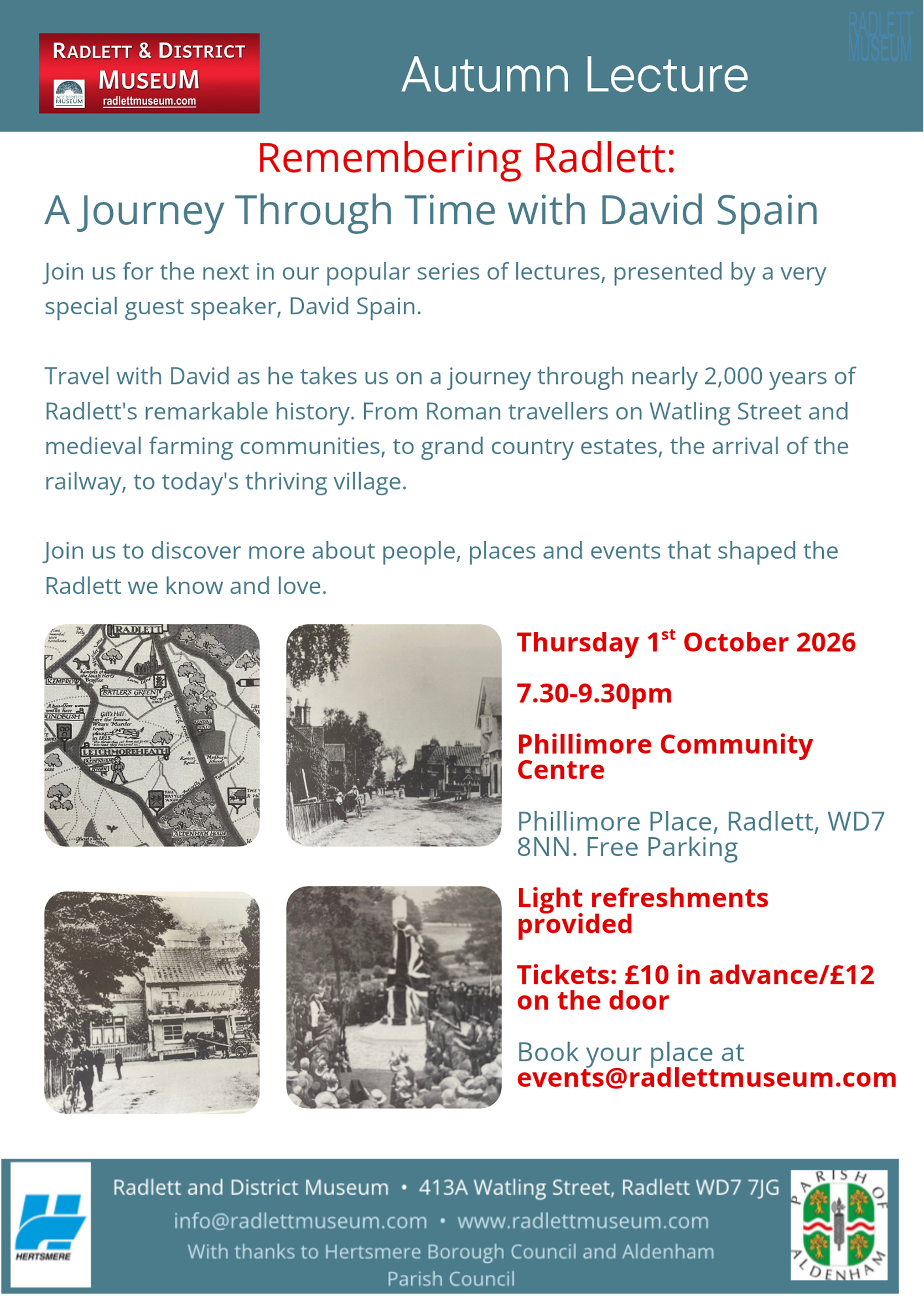 Gt radm remembering radlett invite 1st oct 2026